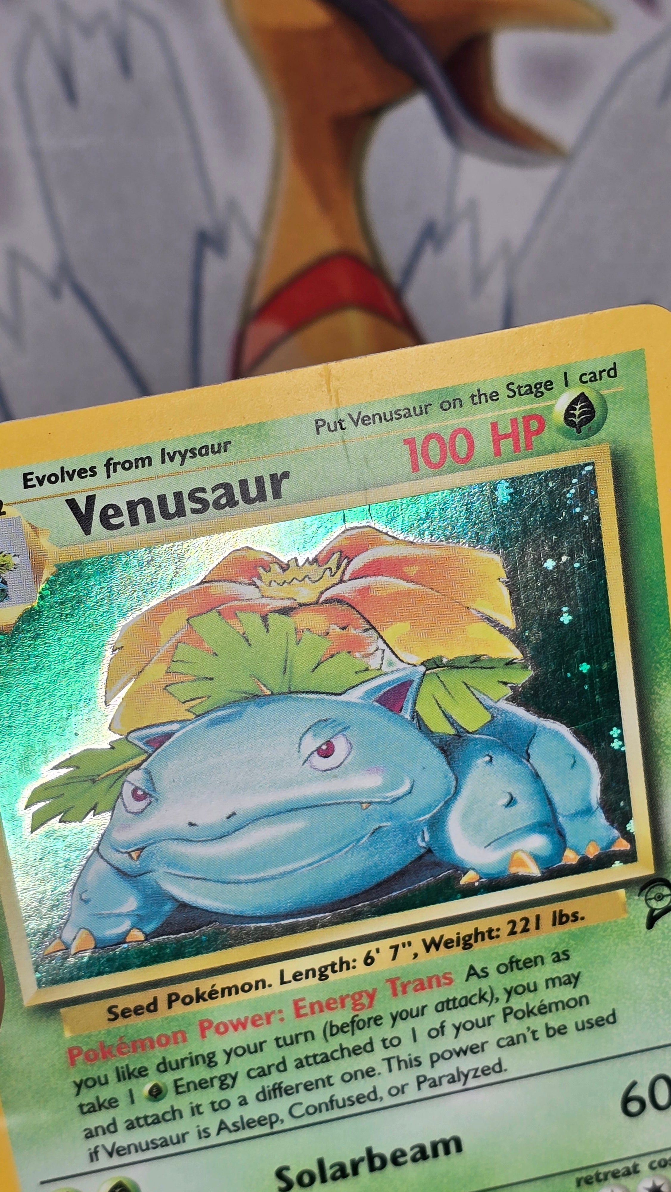 Venusaur Holo 18/130 – Base Set 2 (EN) – RAW Played