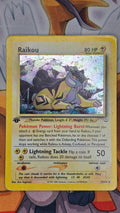 Raikou Holo 13/64 – Neo Revelation 1st Edition (EN) – RAW Played