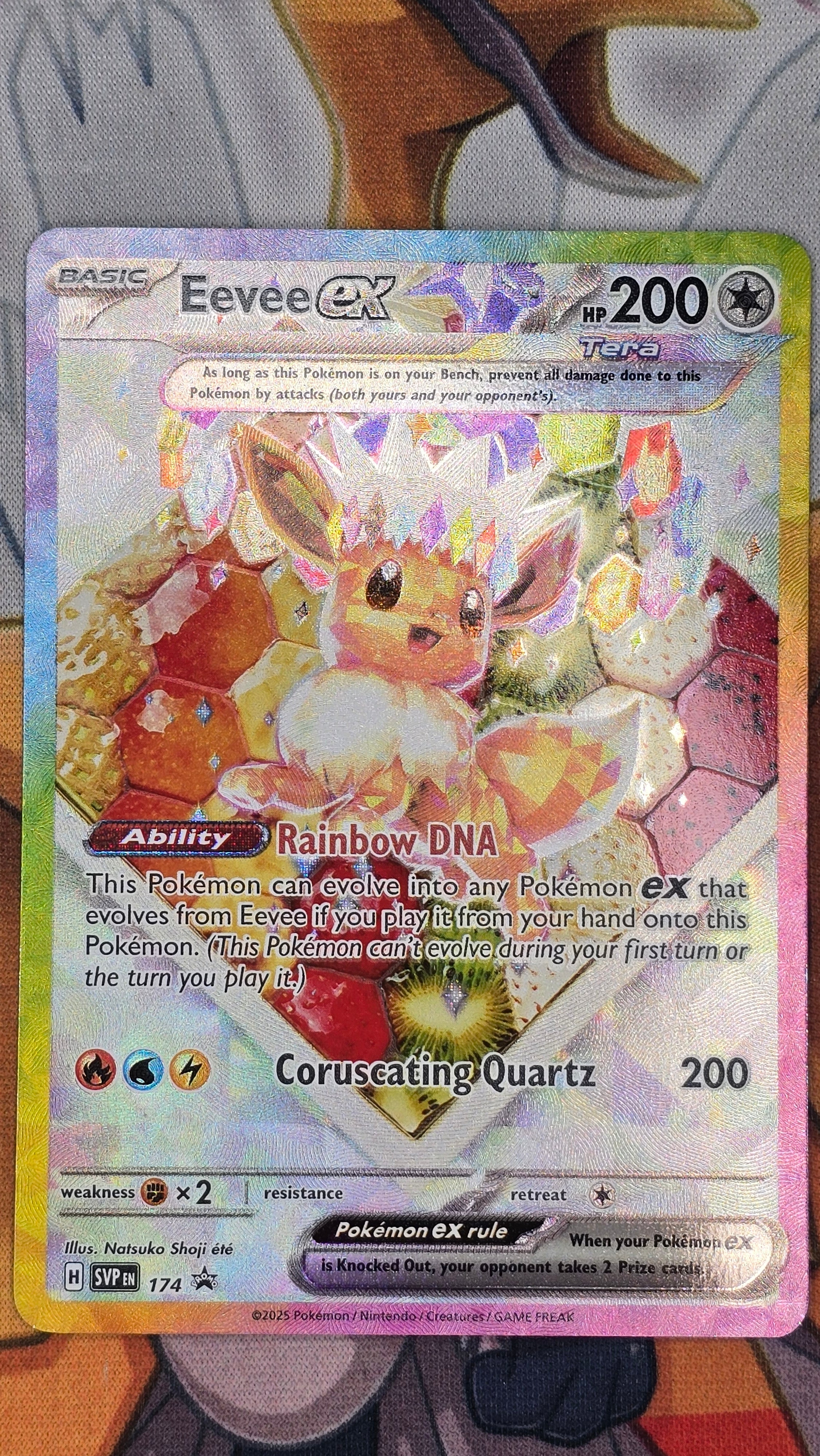 Eevee ex SVP EN 174 – Promo Scarlet & Violet (EN) – RAW Near Mint