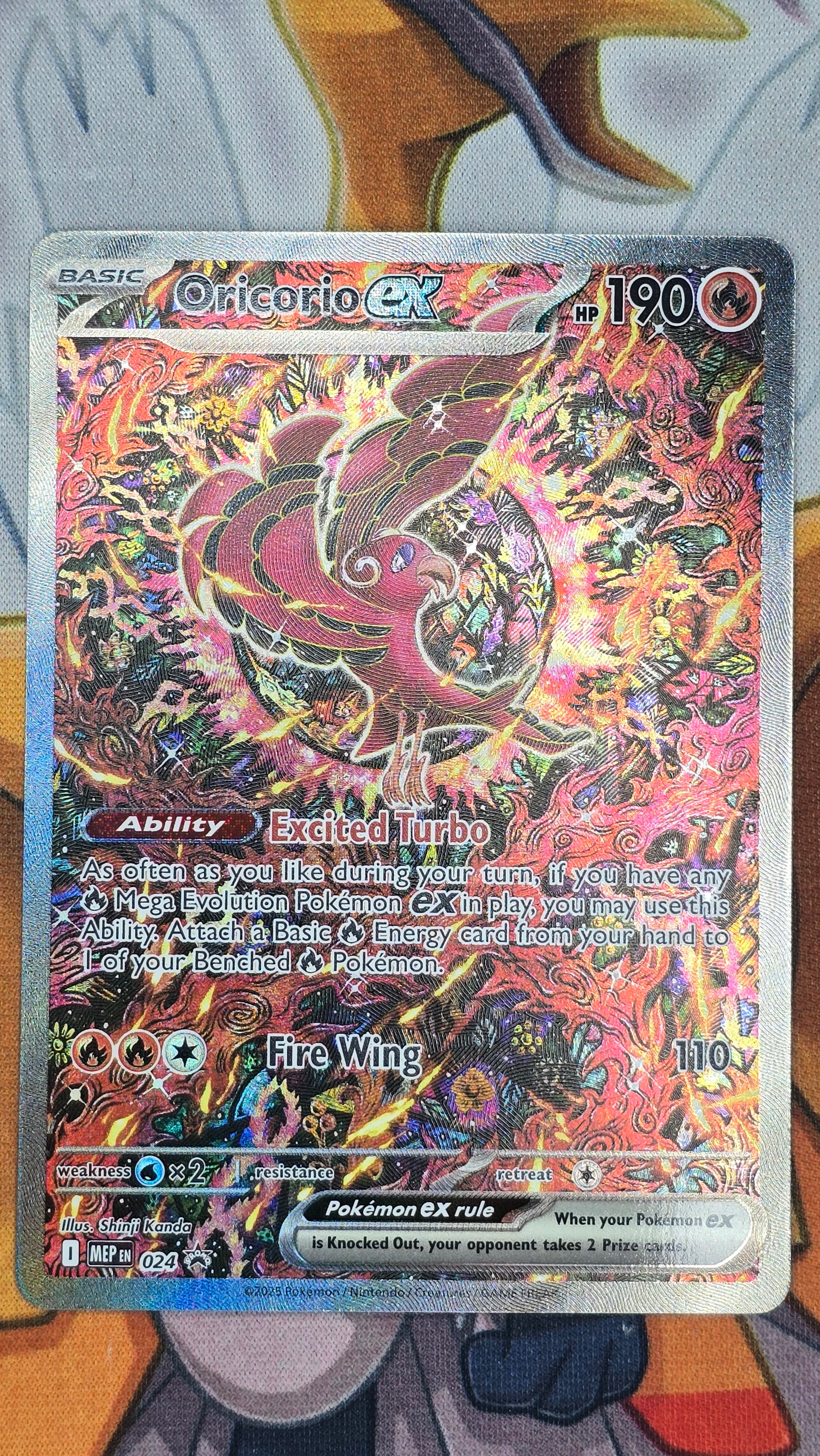 Oricorio ex 024/MEP - NM - Anglais
