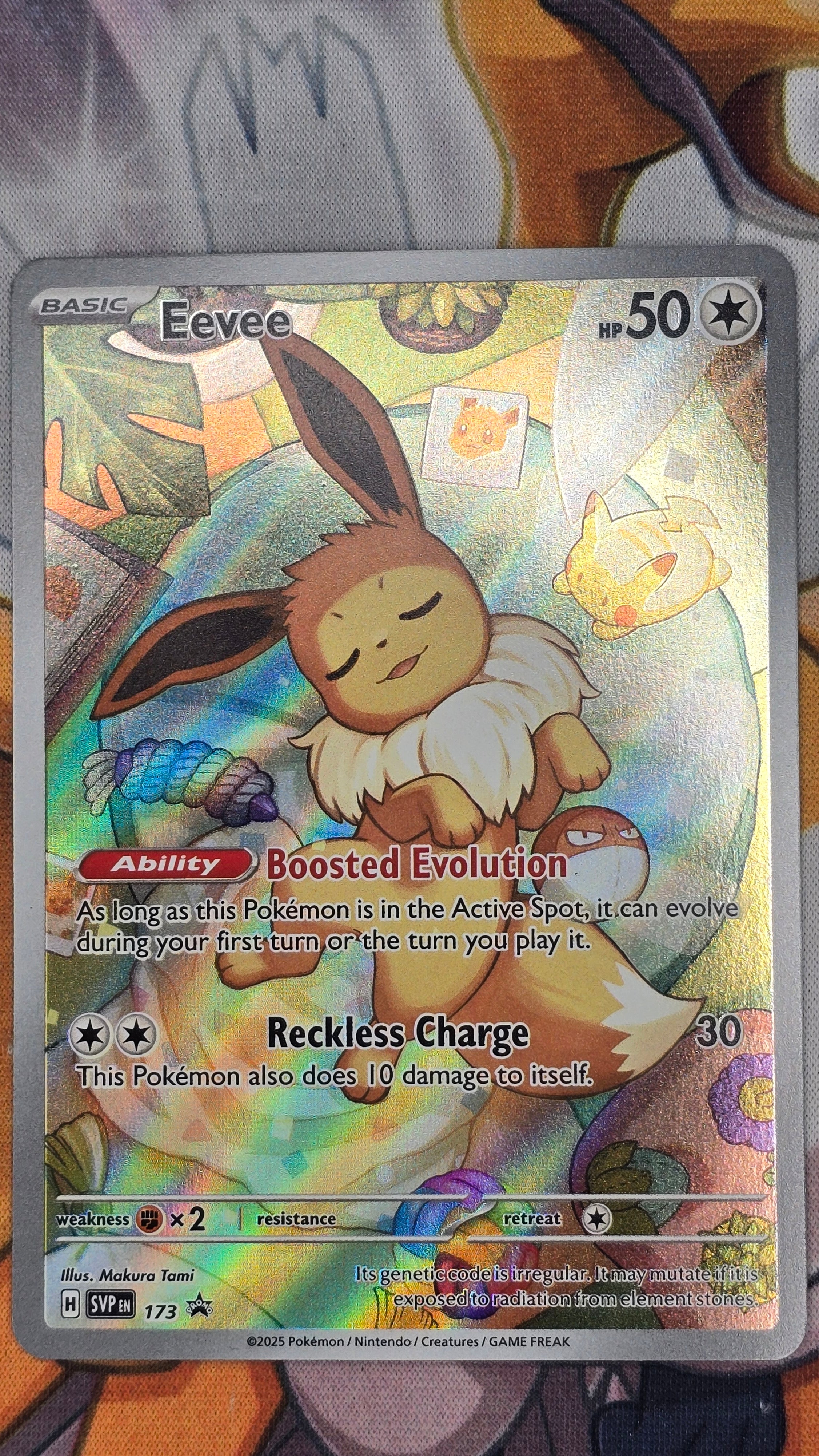 Eevee  #173 - NM - Scarlet & Violet Promo (Illustration Rare) EN